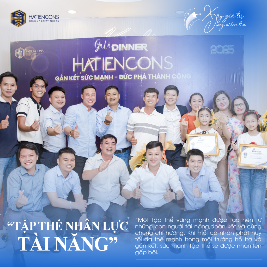 Hatiencons – Nhà Thầu Uy Tín TPHCM: Gắn Kết Sức Mạnh, Bứt Phá Thành Công