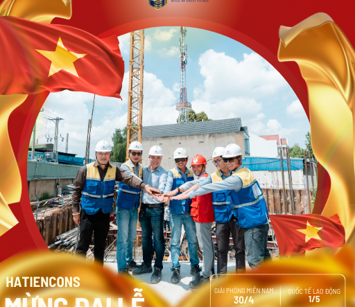 Hatiencons: Hưởng Ứng Mạnh Mẽ Ngày 30.4 và 1.5: Tinh Thần Lao Động Quyết Tâm