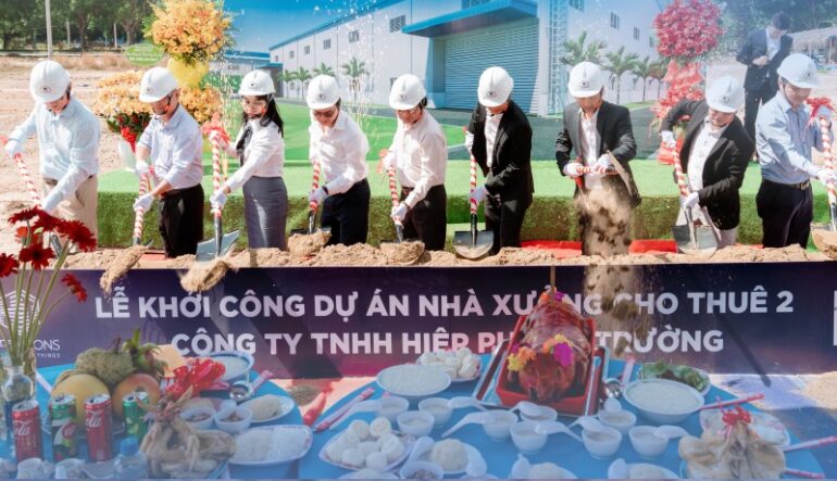 LỄ KHỞI CÔNG DỰ ÁN NHÀ XƯỞNG HIỆP PHƯỚC TRƯỜNG TẠI KCN NHƠN TRẠCH II - HATIENCONS