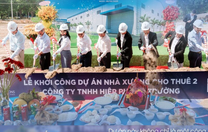 LỄ KHỞI CÔNG DỰ ÁN NHÀ XƯỞNG HIỆP PHƯỚC TRƯỜNG TẠI KCN NHƠN TRẠCH II - HATIENCONS