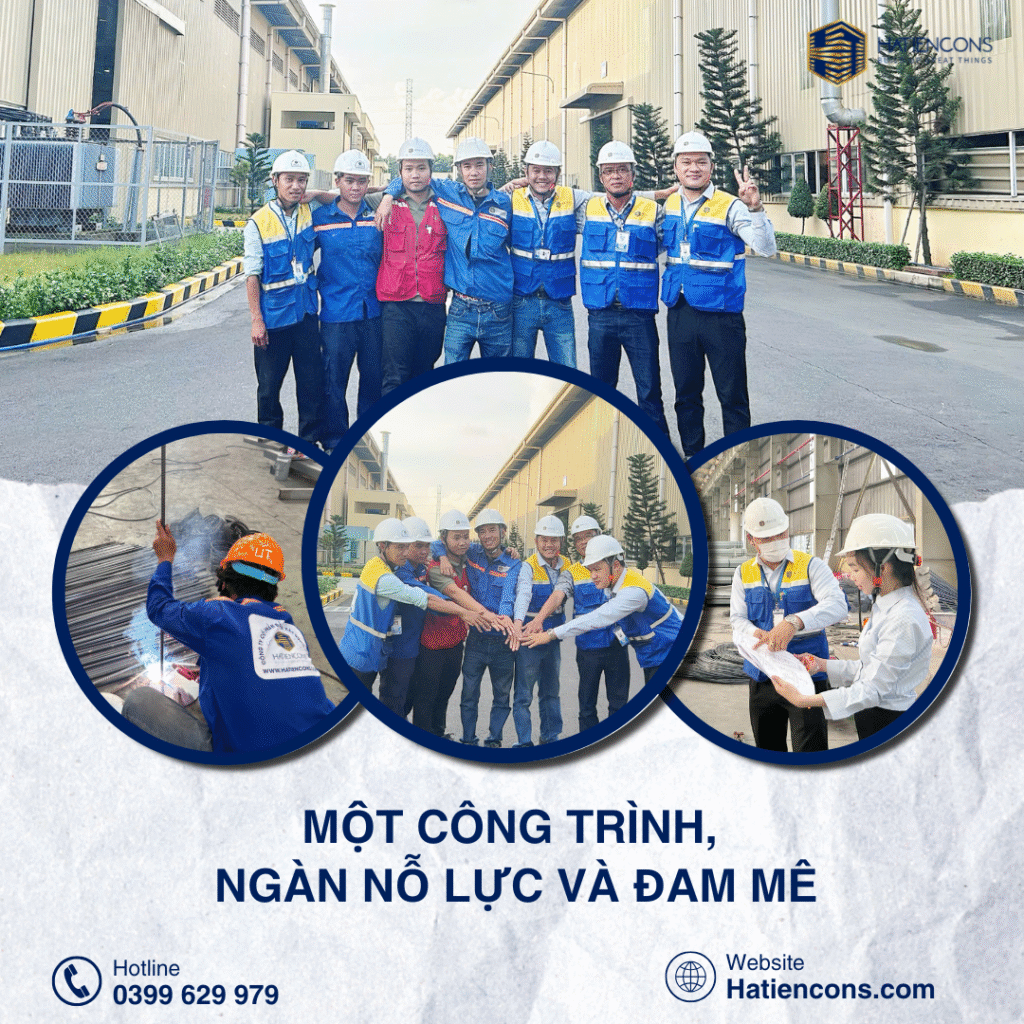 MỘT CÔNG TRÌNH – NGÀN NỖ LỰC VÀ ĐAM MÊ